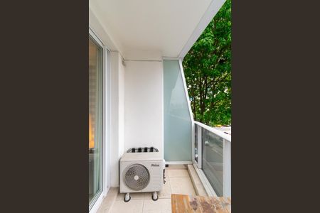 Varanda do Studio de kitnet/studio para alugar com 1 quarto, 22m² em Sé, São Paulo