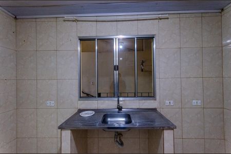 Cozinha de casa para alugar com 1 quarto, 30m² em Jardim dos Francos, São Paulo
