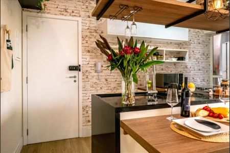 Apartamento à venda com 45m², 1 quarto e 2 vagasCozinha