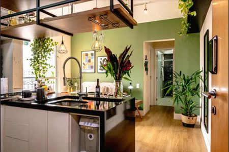 Apartamento à venda com 45m², 1 quarto e 2 vagasCozinha