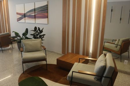 Apartamento para alugar com 117m², 3 quartos e 2 vagasHall social