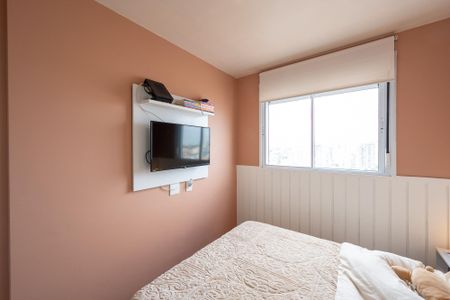 Quarto de apartamento à venda com 1 quarto, 37m² em Chácara Inglesa, São Paulo