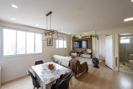 Sala de apartamento à venda com 1 quarto, 37m² em Chácara Inglesa, São Paulo