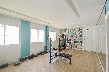 Apartamento à venda com 41m², 2 quartos e 1 vaga Apartamento à venda com 41m², 2 quartos e 1 vagaÁrea comum - Academia