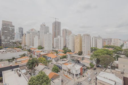 Vista da Sala de apartamento para alugar com 2 quartos, 90m² em Cerqueira César, São Paulo