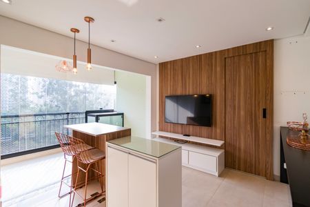 Apartamento para alugar com 39m², 1 quarto e 1 vagaSala/Cozinha