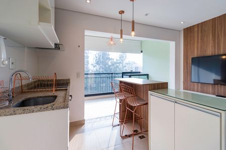 Apartamento para alugar com 39m², 1 quarto e 1 vagaSala/Cozinha