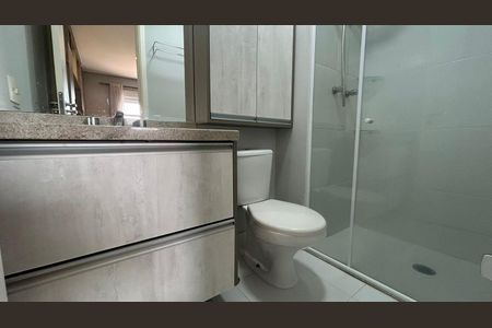 Apartamento para alugar com 54m², 1 quarto e 1 vaga Apartamento para alugar com 54m², 1 quarto e 1 vagaBanheiro da Suíte