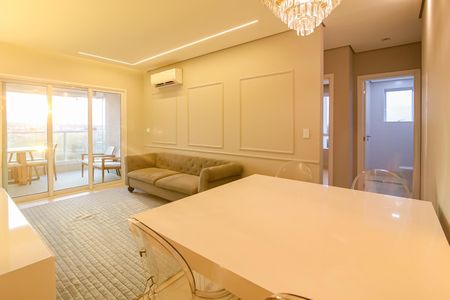Sala de apartamento para alugar com 3 quartos, 90m² em Jardim Pompeia, Indaiatuba