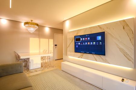 Sala de apartamento para alugar com 3 quartos, 90m² em Jardim Pompeia, Indaiatuba