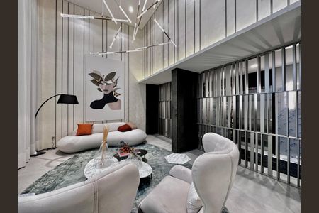 Apartamento à venda com 32m², 1 quarto e sem vaga Apartamento à venda com 32m², 1 quarto e sem vagaHall Social Bloco