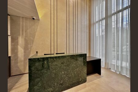 Apartamento à venda com 32m², 1 quarto e sem vaga Apartamento à venda com 32m², 1 quarto e sem vagaHall Social Bloco