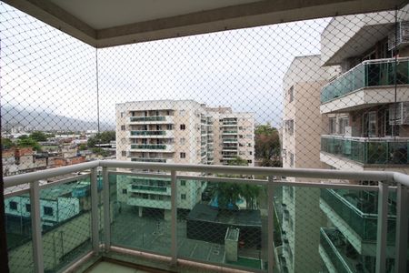Varanda da Sala de apartamento para alugar com 2 quartos, 62m² em Taquara, Rio de Janeiro
