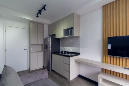 Sala de apartamento para alugar com 1 quarto, 28m² em Jardim Independência (são Paulo), São Paulo