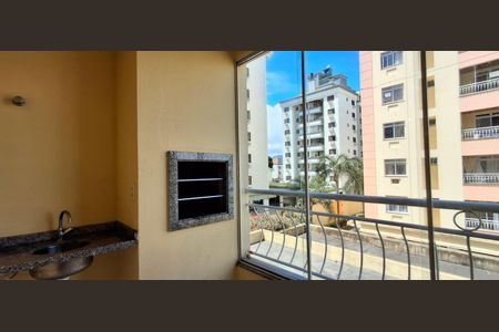 Varanda Gourmet de apartamento para alugar com 2 quartos, 81m² em Coqueiros, Florianópolis