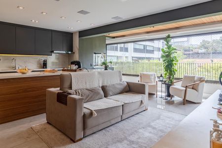 Sala de apartamento à venda com 3 quartos, 130m² em Pompeia, São Paulo
