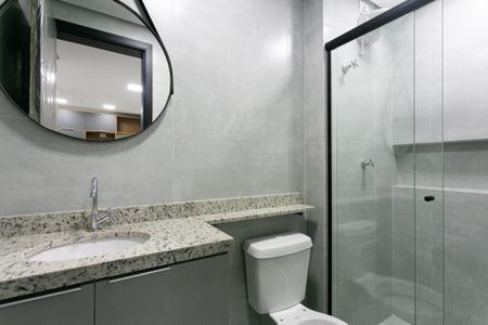 Apartamento à venda com 32m², 1 quarto e sem vaga Apartamento à venda com 32m², 1 quarto e sem vagaBanheiro Social