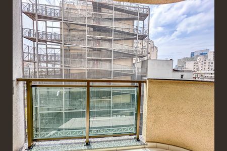 Varanda da Sala de apartamento à venda com 1 quarto, 47m² em Centro, Rio de Janeiro