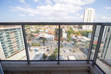 Varanda  de apartamento para alugar com 1 quarto, 37m² em Jardim Portal da Colina, Sorocaba