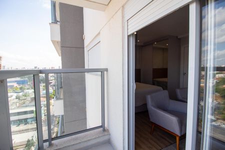 Varanda  de apartamento para alugar com 1 quarto, 37m² em Jardim Portal da Colina, Sorocaba