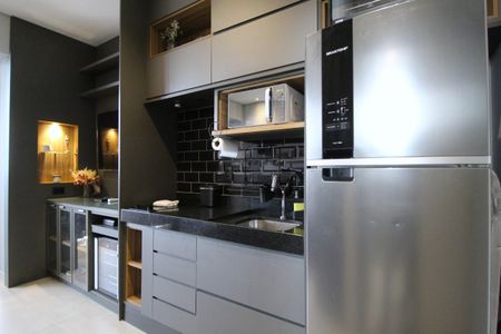 Cozinha de kitnet/studio à venda com 1 quarto, 28m² em Vila Olímpia, São Paulo