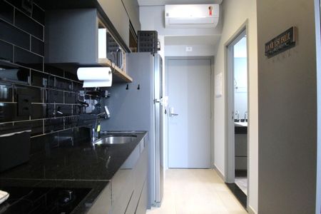 Cozinha de kitnet/studio à venda com 1 quarto, 28m² em Vila Olímpia, São Paulo