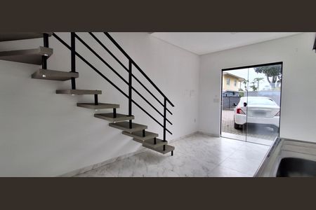 Sala/Cozinha de casa de condomínio para alugar com 1 quarto, 85m² em Campeche Leste, Florianópolis