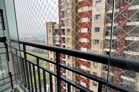 Varanda da Sala de apartamento para alugar com 2 quartos, 45m² em Parque Selecta, São Bernardo do Campo