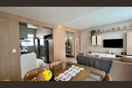 Sala de apartamento à venda com 4 quartos, 128m² em Gutierrez, Belo Horizonte