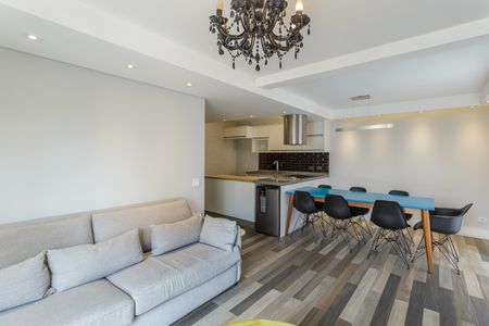 Sala de apartamento para alugar com 2 quartos, 80m² em Vila Nova Conceição, São Paulo