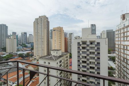 Varanda de apartamento para alugar com 2 quartos, 80m² em Vila Nova Conceição, São Paulo