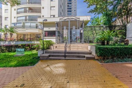 Apartamento à venda com 108m², 3 quartos e 2 vagasFachada e portaria