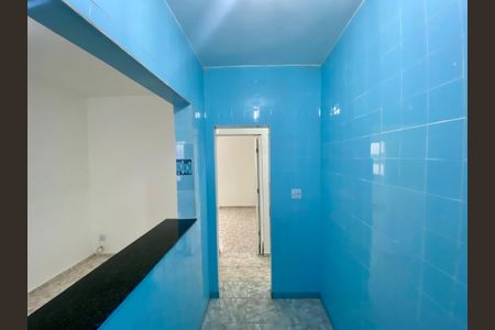 Cozinha de apartamento para alugar com 1 quarto, 47m² em Boqueirão, Praia Grande