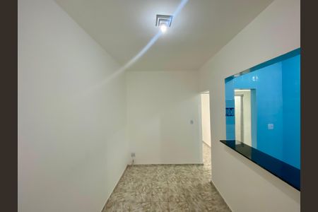 Sala de apartamento para alugar com 1 quarto, 47m² em Boqueirão, Praia Grande