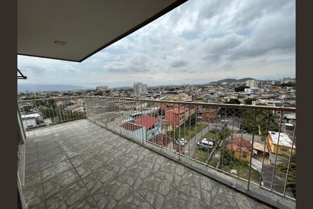 Varanda da sala de apartamento para alugar com 2 quartos, 100m² em Campinho, Rio de Janeiro