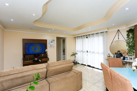 Sala de apartamento à venda com 2 quartos, 68m² em Parque Taboao, Taboão da Serra