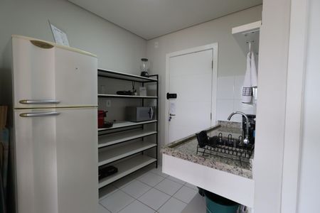 Cozinha de kitnet/studio para alugar com 1 quarto, 22m² em Iguatemi, Ribeirão Preto