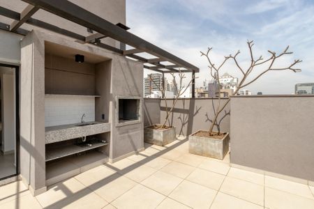 Studio à venda com 26m², 1 quarto e sem vagaChurrasqueira