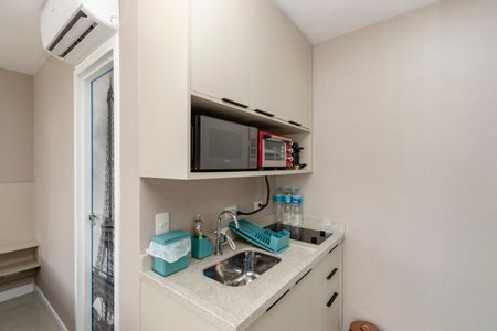 Studio à venda com 26m², 1 quarto e sem vagaCozinha