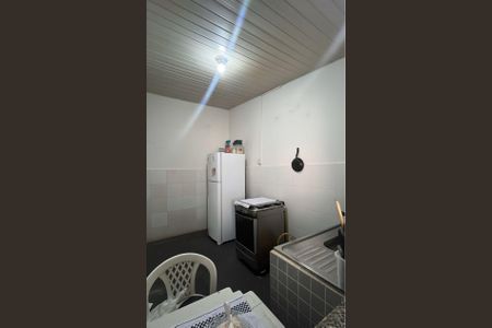 Cozinha de casa para alugar com 1 quarto, 45m² em Vila Nova, Mesquita