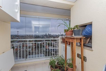 Varanda de apartamento à venda com 3 quartos, 74m² em Vila das Merces, São Paulo