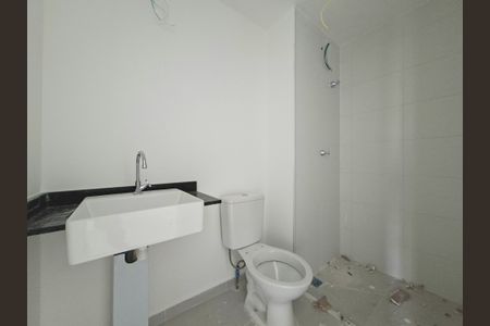 Banheiro de kitnet/studio à venda com 1 quarto, 25m² em Vila Olímpia, São Paulo