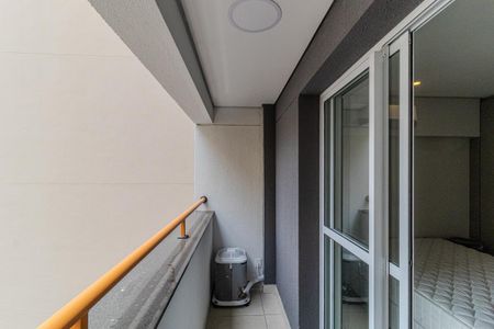 Varanda do Quarto de apartamento para alugar com 1 quarto, 38m² em República, São Paulo