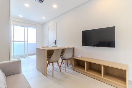 Sala de apartamento para alugar com 1 quarto, 34m² em República, São Paulo