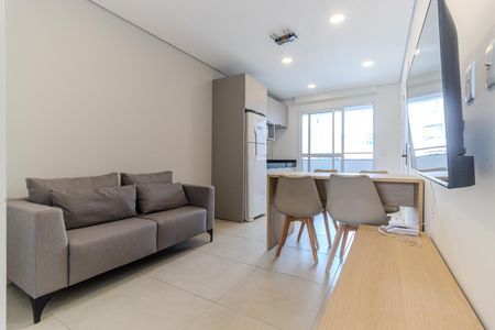 Sala de apartamento para alugar com 1 quarto, 34m² em República, São Paulo