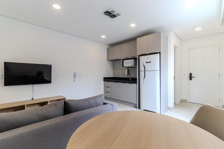 Sala de apartamento para alugar com 1 quarto, 34m² em República, São Paulo