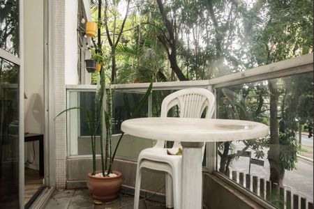 Varanda de apartamento para alugar com 1 quarto, 40m² em Vila Clementino, São Paulo