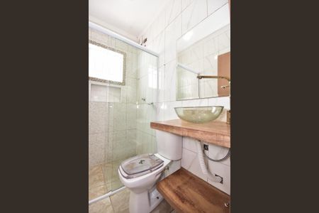 Banheiro da Suíte de casa para alugar com 1 quarto, 50m² em Jardim Umarizal, São Paulo