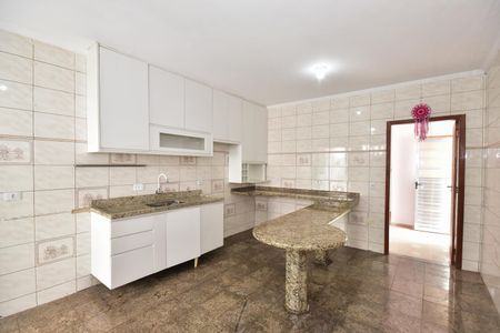 Cozinha de casa para alugar com 1 quarto, 40m² em Jardim Umarizal, São Paulo