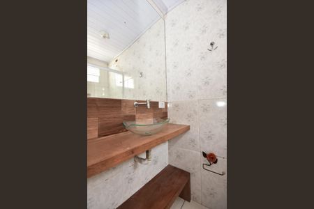 Banheiro da Suíte de casa para alugar com 1 quarto, 40m² em Jardim Umarizal, São Paulo